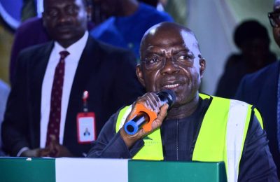 100 Days: Otti commissions 3 roads in Aba, reassures fulfillment of campaign promises