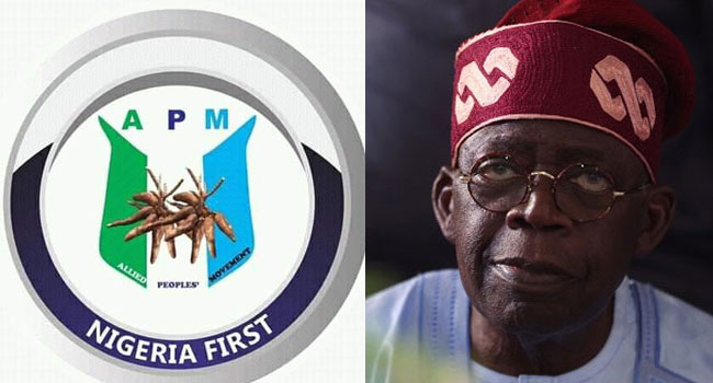 APM Files 10-Ground Appeal, Asks Supreme Court To Nullify Tinubu’s Victory