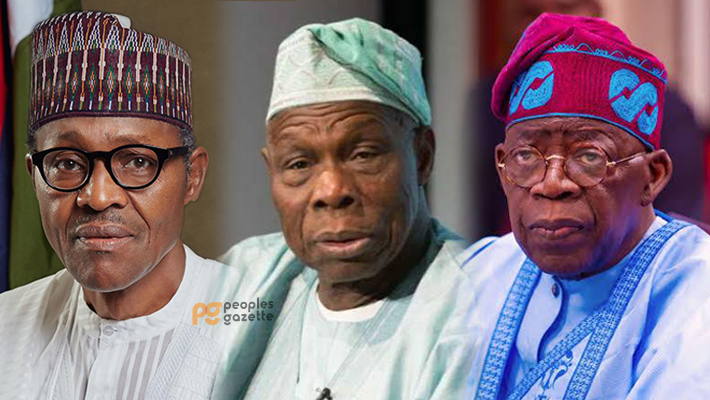 Muhammadu Buhari, Olusegun Obasanjo, Bola Tinubu