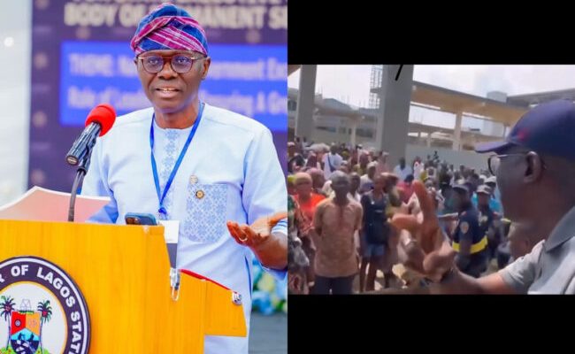 Don't waste your lives, Sanwo-olu warns traders against selling along rail corridor