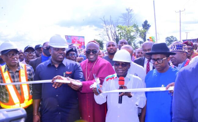 Gov Otti flags off expansion of 3.5km Ossah road