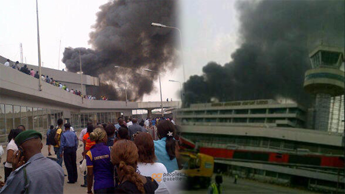 Lagos airport records two fire incidents