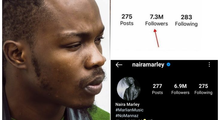 Mohbad's death: Naira Marley loses over 500k followers on IG