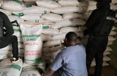 NSCDC Burst Adulterated Fertilizer Production Syndicate In Jos, Arrest 5 Suspects