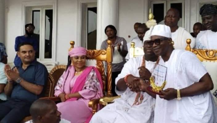 Ooni of Ife honours Lagos council chairman