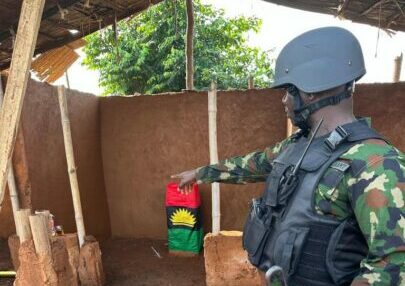 Police, Army, DSS destroy IPOB camp, shrine in Ebonyi