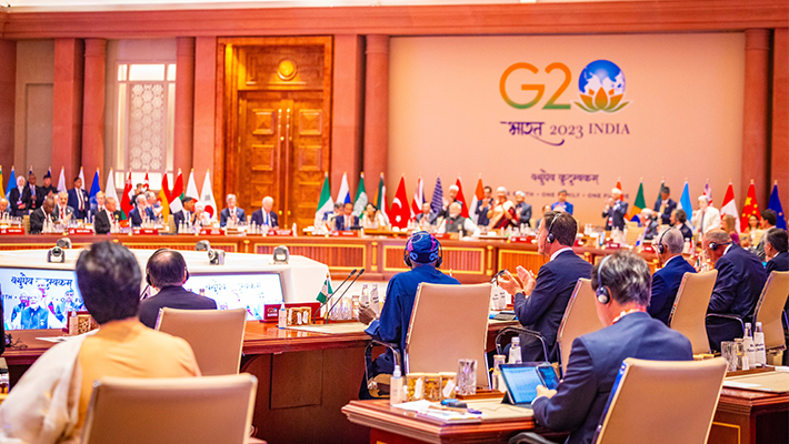 President Bola Tinubu at the G20 summit