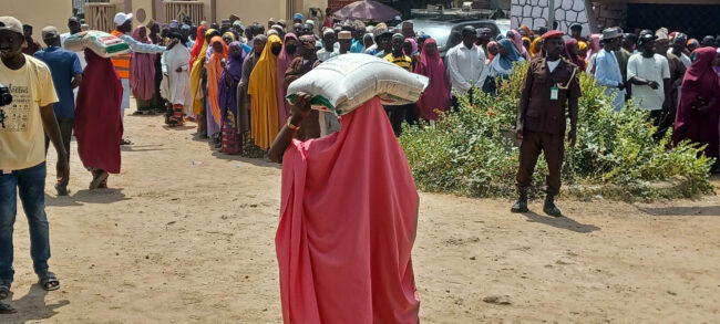 Bauchi govt distributes rice to 10,764 households