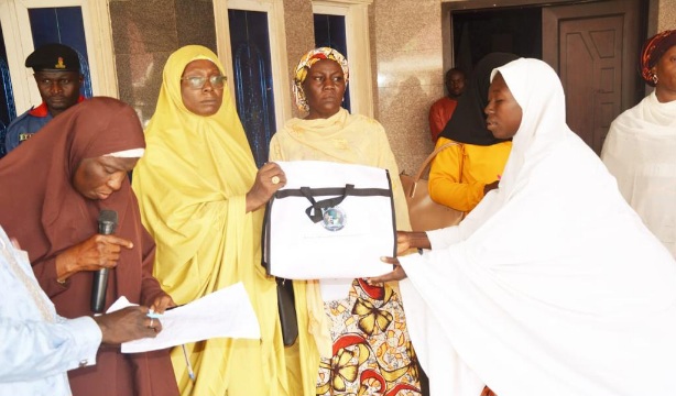 Commissioner distributes sanitary pads, others to women in Zamfara