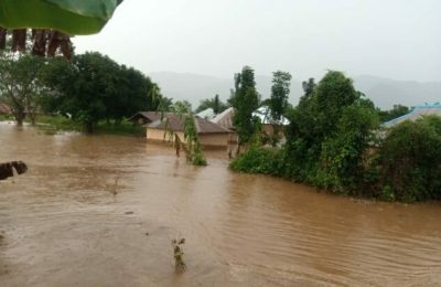 Flood submerges Taraba community