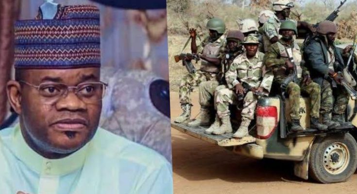 Gov Yahaya Bello's security detail, soldiers clash on Lokoja-Abuja highway