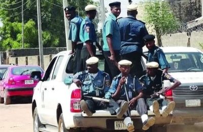 Hisbah Police Nab Eight Cross Dressers In Kano (Pictures)