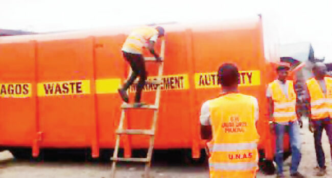 LAWMA arrests 31 suspects over illegal waste dump