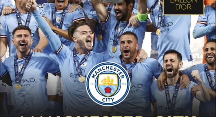 Man City Named Men’s Club Of The Year
