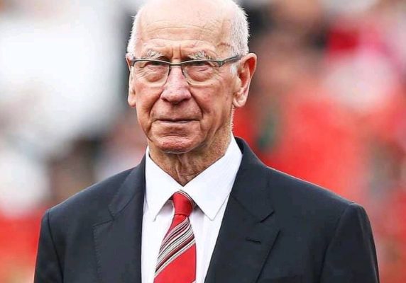 Manchester United legend, Sir Bobby Charlton, dies at 86