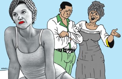 My husband married a woman much older than him, threw me and our children out —Wife