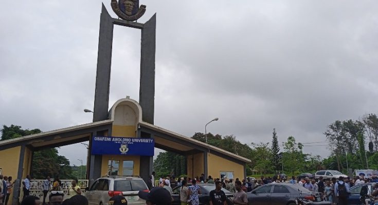 OAU students protest tuition fees hike