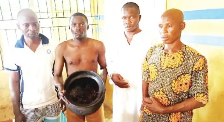 Ogun Pastor, Three Others Caught With Human Skull