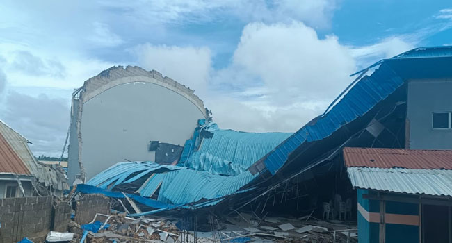 One dies, four injured as Dunamis church building collapses in Benue