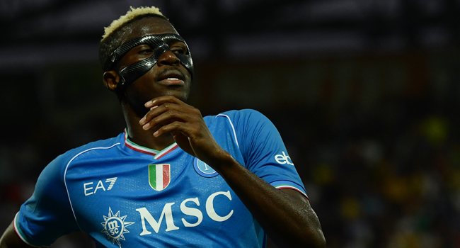 Osimhen Replies Critics Over Napoli's TikTok Video