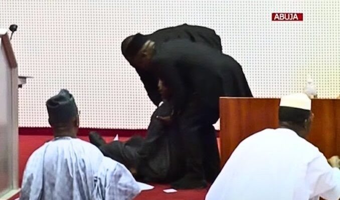 Panic As Ministerial Nominee, Balarabe Slumps During Screening (Video)