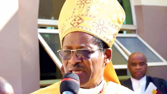 Primate Ndukuba tasks fg on economic crises