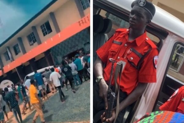Students Allegedly Detain EFCC Operatives In Ibadan