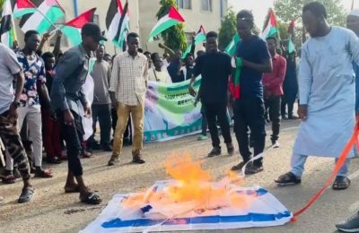 'They're Terrorists' — Shiites Condemn Israel's Attacks On Gaza In Abuja Protest