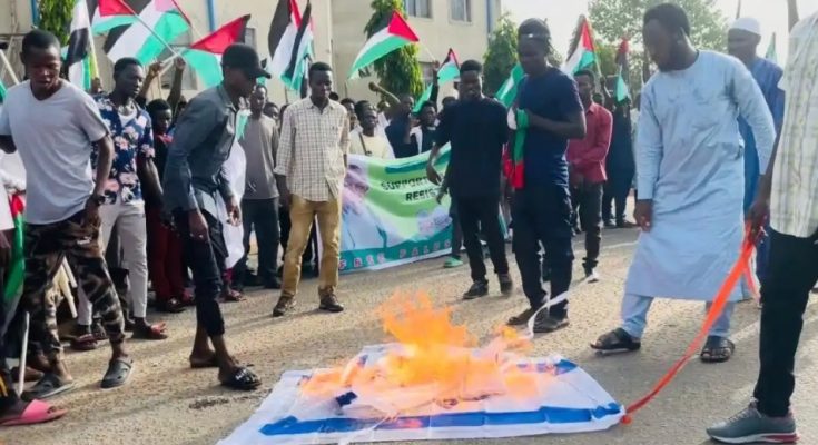 'They're Terrorists' — Shiites Condemn Israel's Attacks On Gaza In Abuja Protest