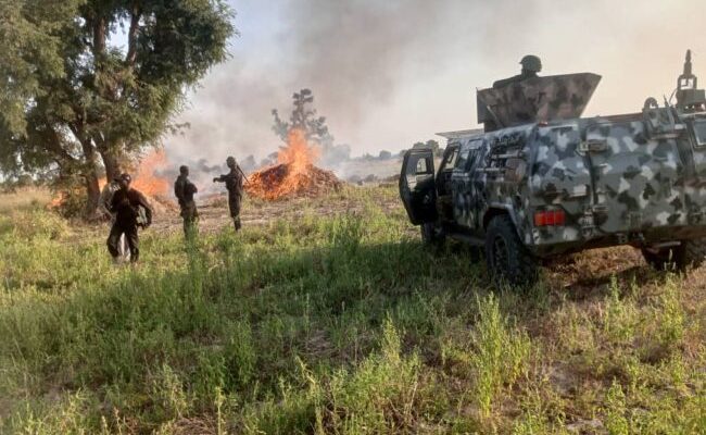 Three killed as troops raid bandits' hideout in Zamfara