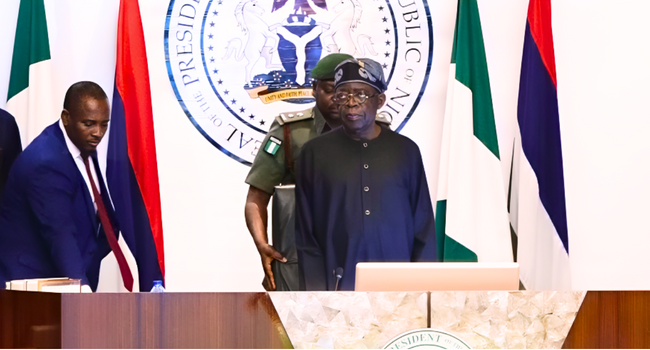 Tinubu Presides Over Second FEC Meeting, Swears In New Ministers