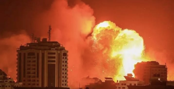 GAZA BOMBARDMENT