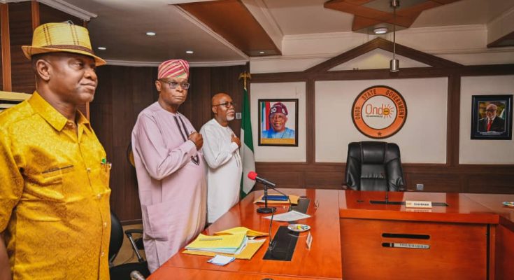 Aiyedatiwa presides over Ondo executive council meeting