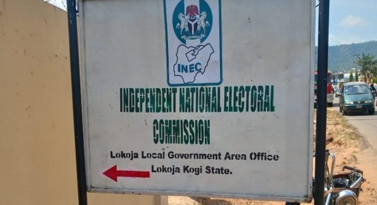 Angry Mob Attack INEC Headquarters