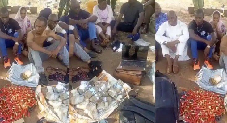 Council Chairman, APC-Sponsored Thugs Intercepted With Ammunition, Millions Of Naira For Vote-Buying (VIDEO)