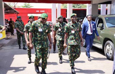 Don't let Nigeria down, Chief of Defence Staff urges troops