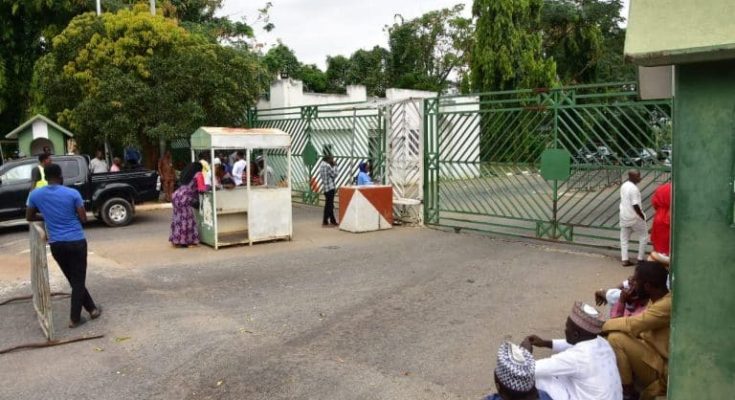 Lawmakers Locked Out As NLC Shutdown National Assembly Complex (Photos)