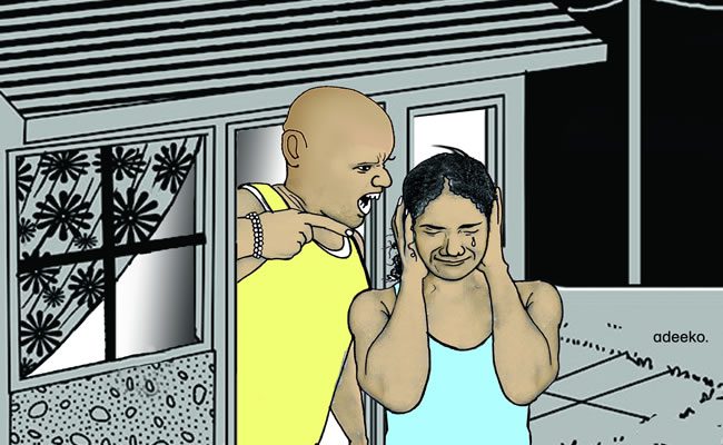 My husband owes me N80,000, threatens me after cutting my hair —Wife