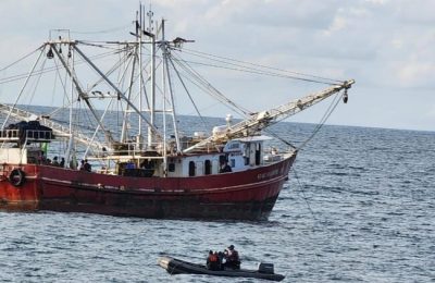 Navy arrests two vessels for illegal fishing in Lagos