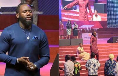 Reactions As Pastor Jimmy Odukoya Raises N9.2M To Help Church Members During Service