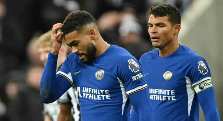 Reece James Bags Red As Newcastle Trounce Chelsea