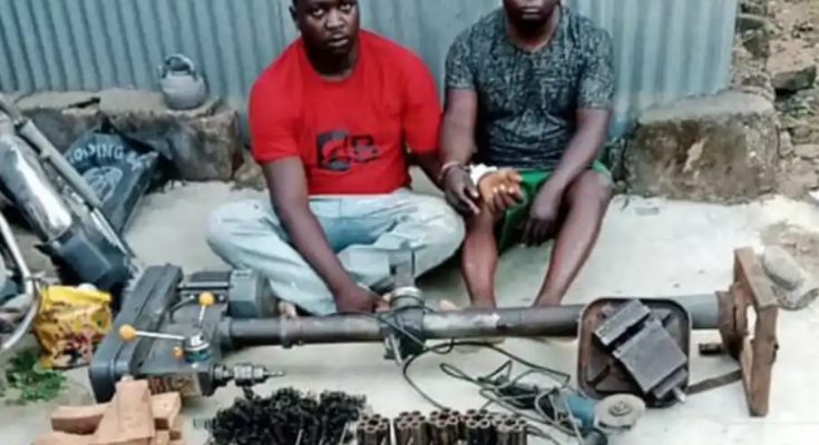 Troops Uncover Illegal Weapon Factory In Jos, Arrest Two