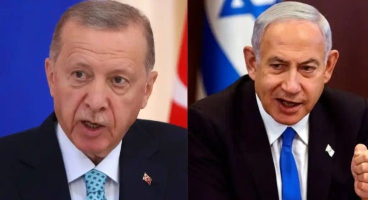 President of Turkey, Tayyip Erdogan and Israel