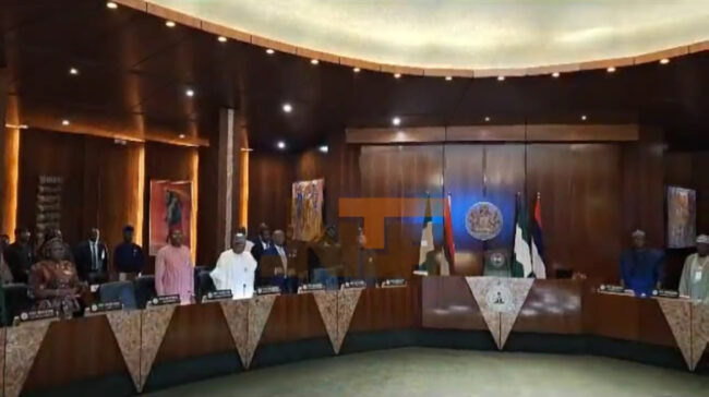 VIDEO: Shettima presides over NEC meeting
