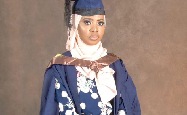 Although I became fatherless as a child, people’s support saw me through school —Kawthar Oyeniyi, UI’s Linguistics First Class graduate