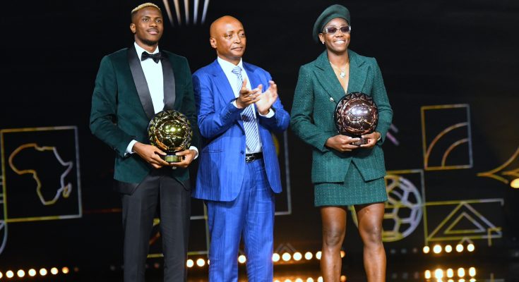 CAF Awards: Tinubu hails Osimhen, Oshoala, Nnadozie