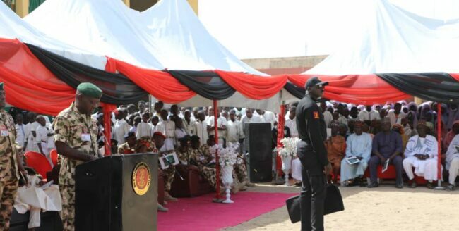 COAS commissions projects in Borno communities