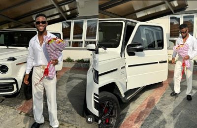 Chike Acquires Brand New G-Wagon To End 2023