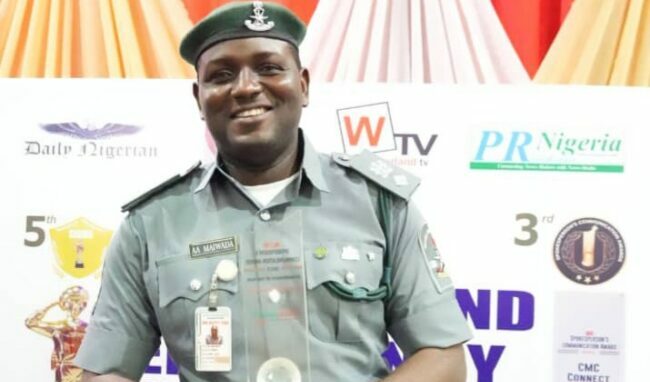 Customs NPRO, CSC Maiwada, clinches 'Spokesperson