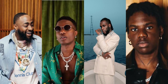 Davido Beats Wizkid, Burna Boy, To Secure To Become Most Streamed Global Afrobeat Artist In 2023